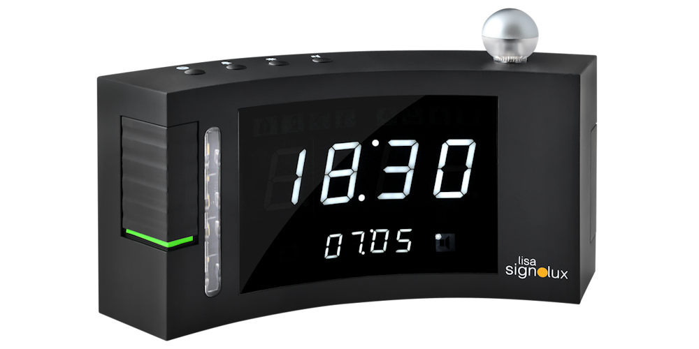 Empfängerwecker [schwarz] - A-2634-0